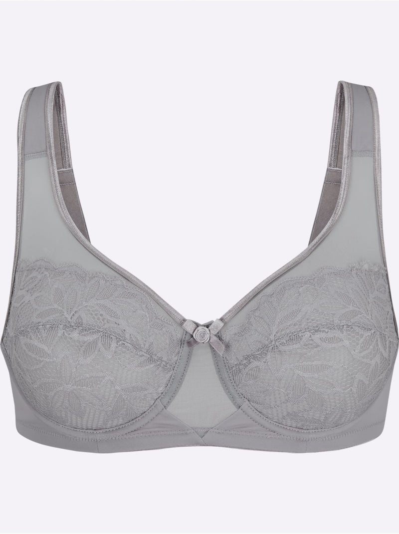 Soutien-gorge à armatures - witt Gris foncé - Kiabi