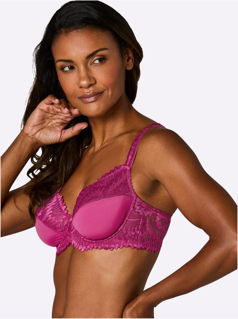 Soutien-gorge à Armatures - Witt Magenta - Kiabi