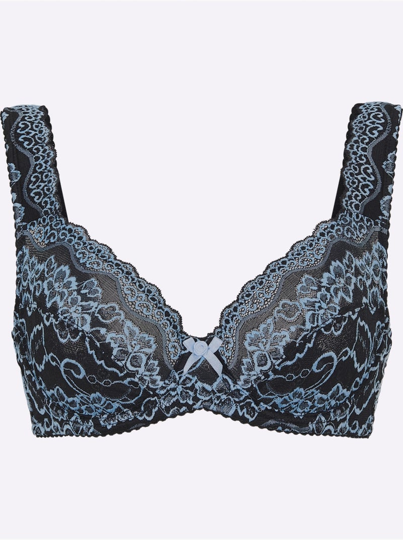 Soutien-gorge à Armatures - Witt Noir Bleu - Kiabi