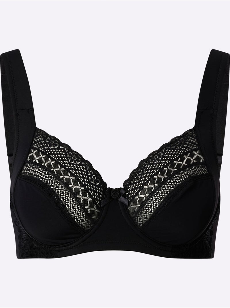 Soutien-gorge à Armatures - Witt Noir - Kiabi
