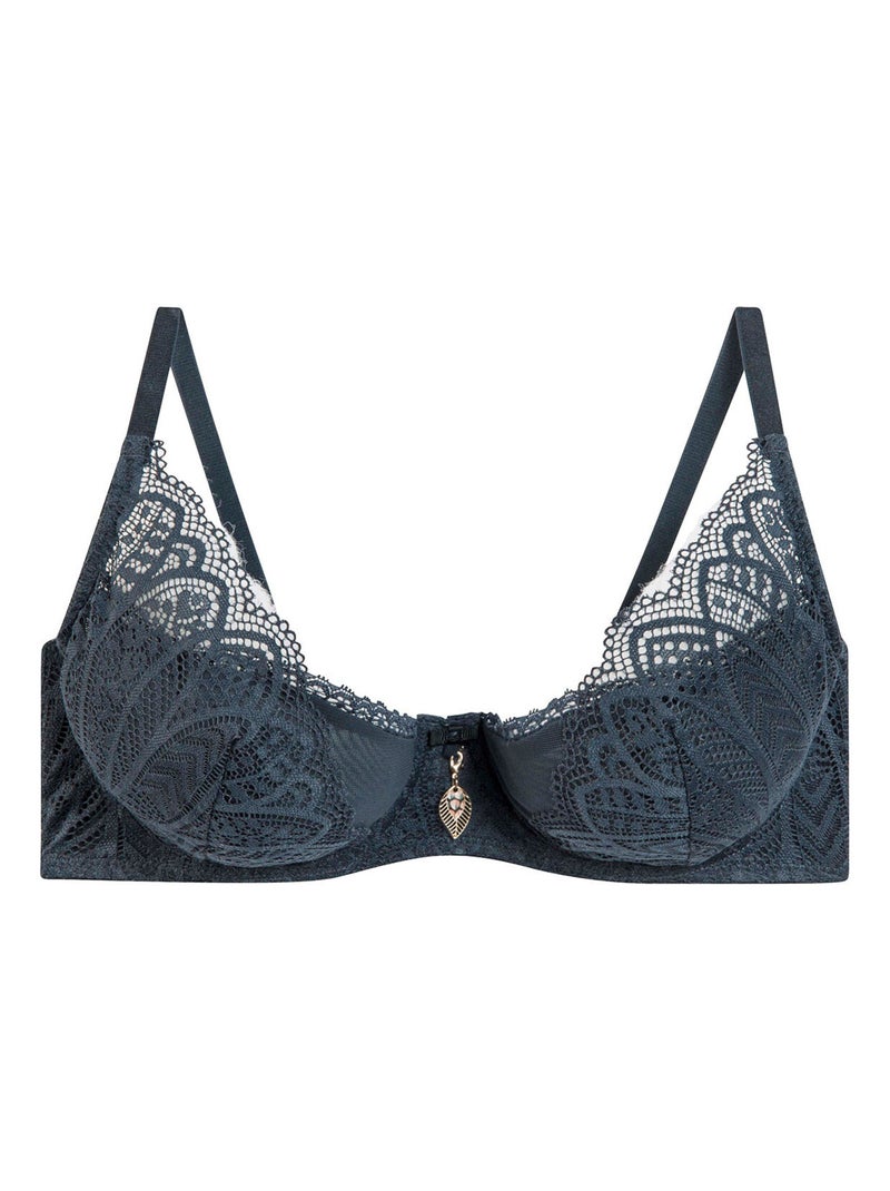 Soutien-gorge à armatures ABEILLE - Pomm'Poire Gris - Kiabi