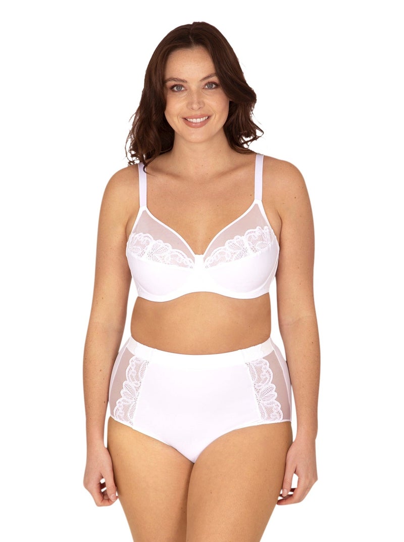 Soutien-gorge à armatures ALLURE Blanc - Kiabi