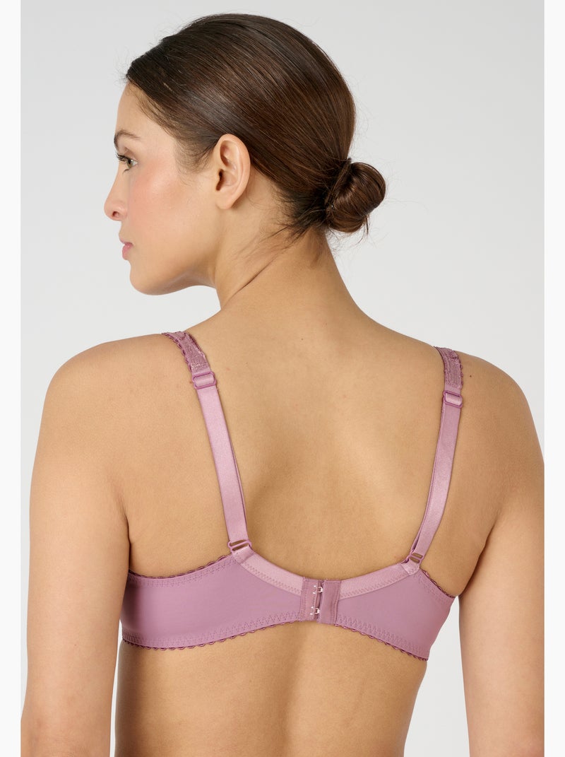 Soutien-gorge à armatures Anna by Damart - Damart Mauve - Kiabi