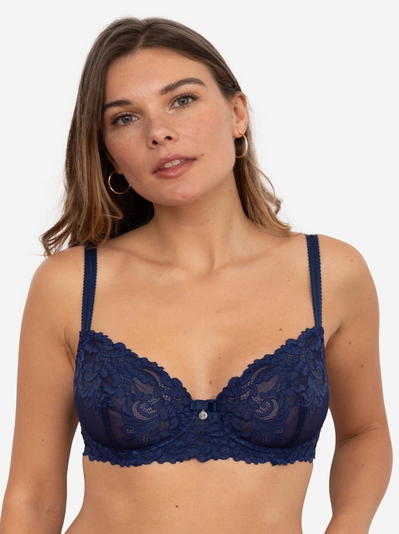 Soutien-gorge à Armatures Asimine | Gerard Pasquier Bleu marine - Kiabi
