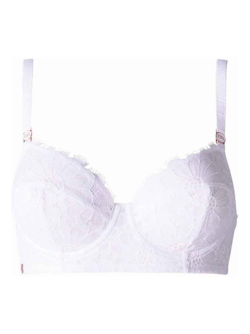 Soutien-gorge à armatures COLLECTION - Brigitte Bardot Lingerie Blanc - Kiabi