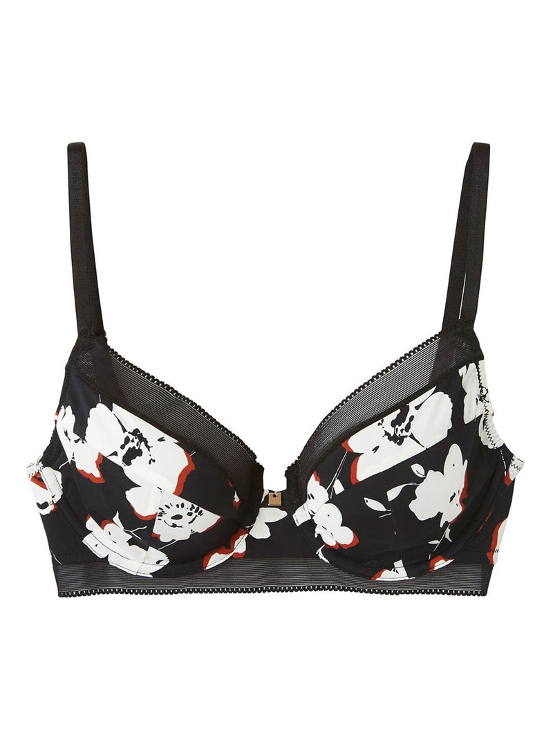 Soutien-gorge à armatures COOKIE - Camille Cerf & Pomm'Poire Noir - Kiabi