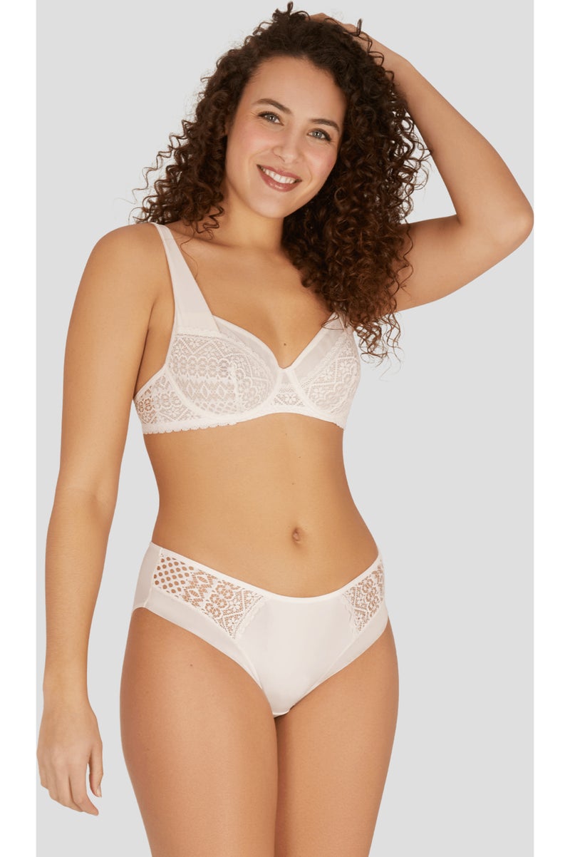 Soutien-gorge à armatures DÉESSE Ecru - Kiabi