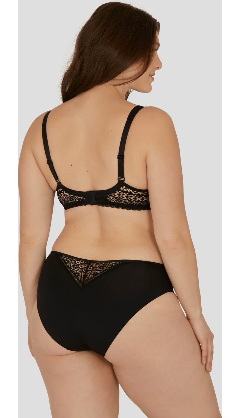 Soutien-gorge à armatures DÉESSE Noir - Kiabi