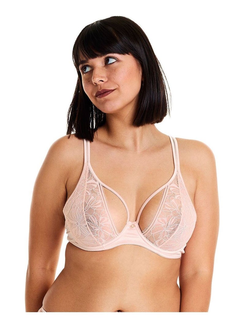 Soutien-gorge à armatures DIABOLIQUE - Pomm'Poire Rose - Kiabi