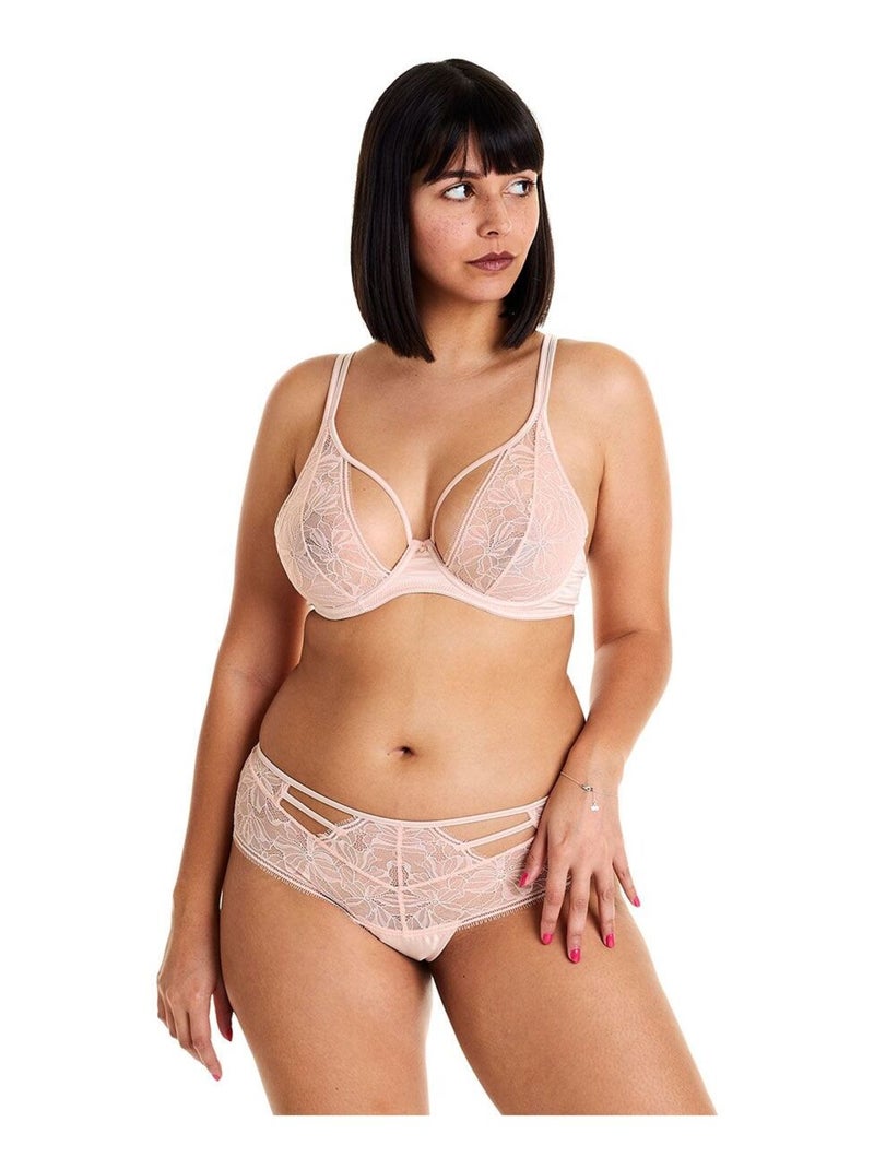 Soutien-gorge à armatures DIABOLIQUE - Pomm'Poire Rose - Kiabi