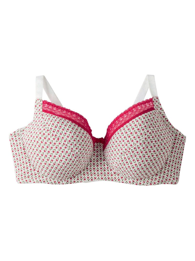 Soutien-gorge à armatures ECRIN - Pomm'Poire Rose - Kiabi