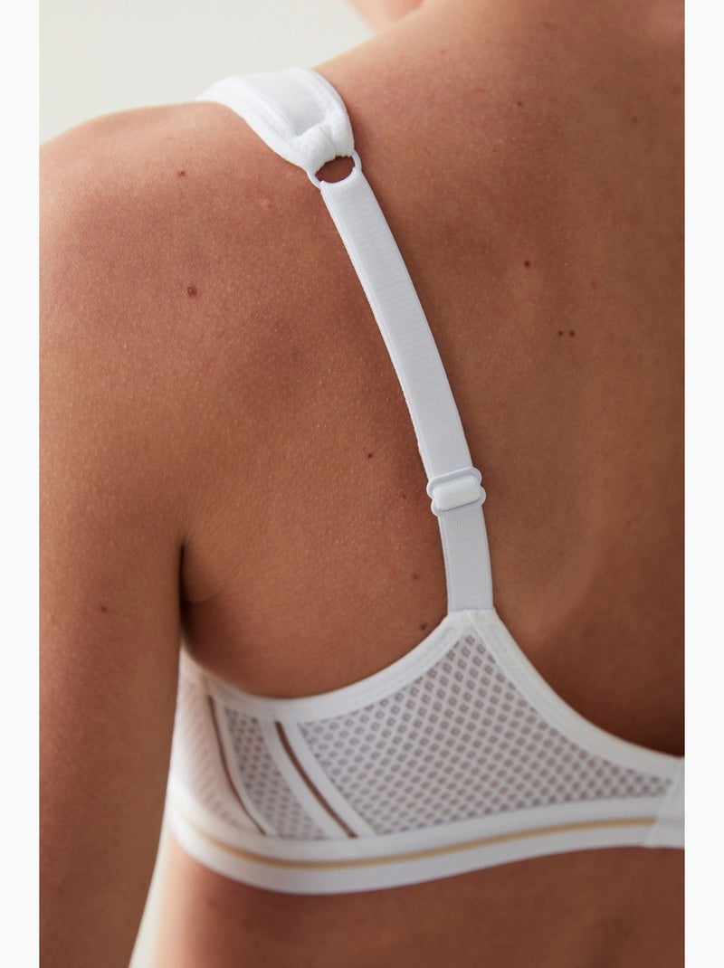 Soutien-gorge à armatures efficace penti Blanc - Kiabi