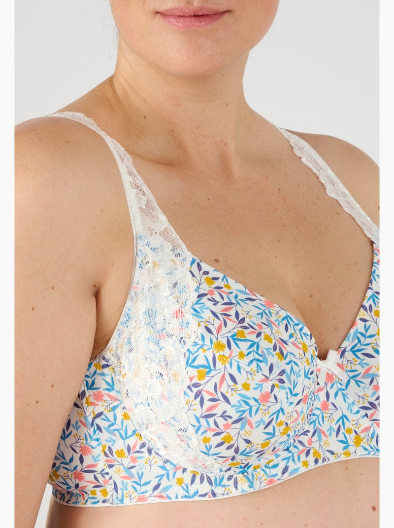 Soutien-gorge à armatures EVA de Damart - Damart Bleu - Kiabi