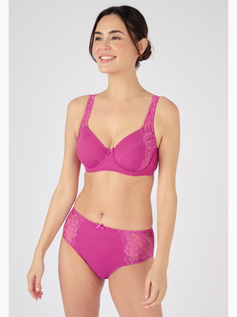 Soutien-gorge à armatures EVA de Damart - Damart Rose framboise - Kiabi