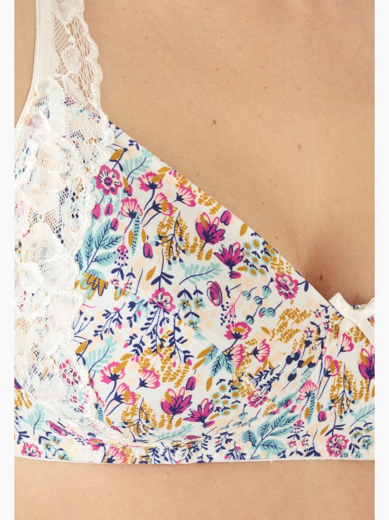 Soutien-gorge à armatures EVA de Damart - Damart Rose - Kiabi