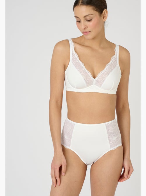 Soutien-gorge à armatures forme emboîtante, Eva by Damart - Damart - Kiabi