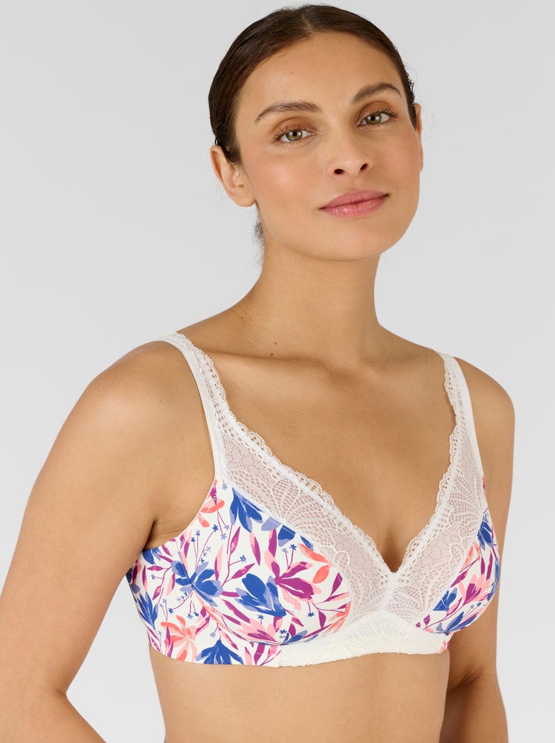 Soutien-gorge à armatures forme emboîtante, Eva by Damart - Damart Marron - Kiabi
