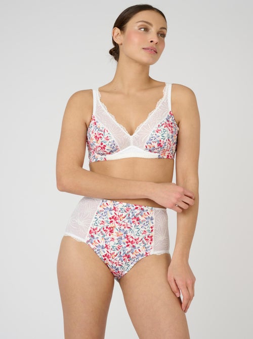 Soutien-gorge à armatures forme emboîtante, eva by damart - damart - Kiabi