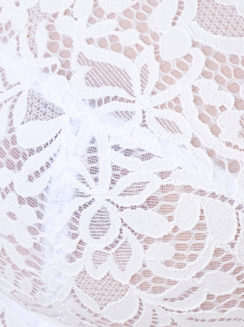 Soutien-gorge à armatures forme foulard, Diana by Damart - Damart Blanc - Kiabi