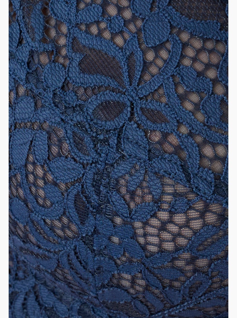 Soutien-gorge à armatures forme foulard, Diana by Damart - Damart Bleu marine - Kiabi