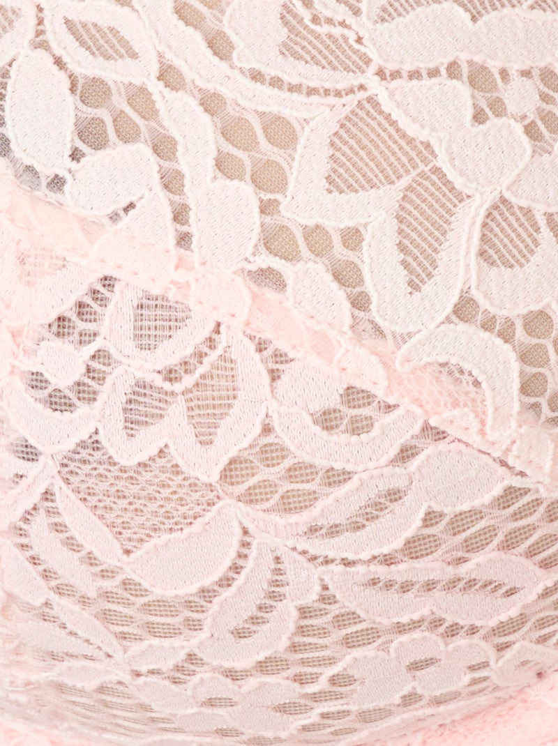 Soutien-gorge à armatures forme foulard, Diana by Damart - Damart Rose - Kiabi