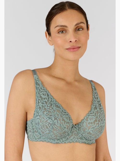 Soutien-gorge à armatures forme foulard, Diana by Damart - Damart - Kiabi