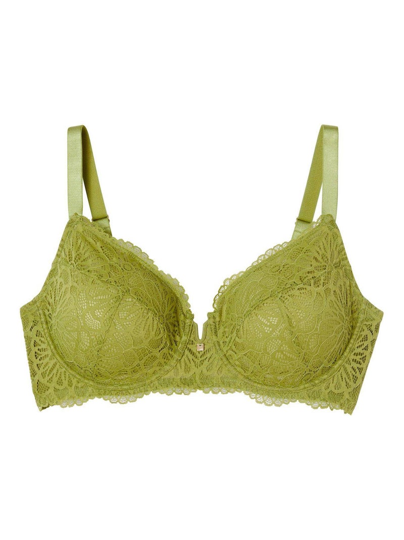 Soutien-gorge à armatures FOUGERE - Camille Cerf & Pomm'Poire Vert - Kiabi