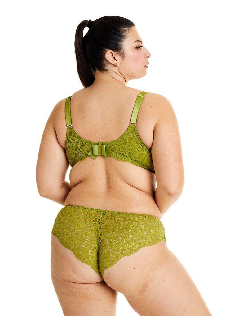 Soutien-gorge à armatures FOUGERE - Camille Cerf & Pomm'Poire Vert - Kiabi