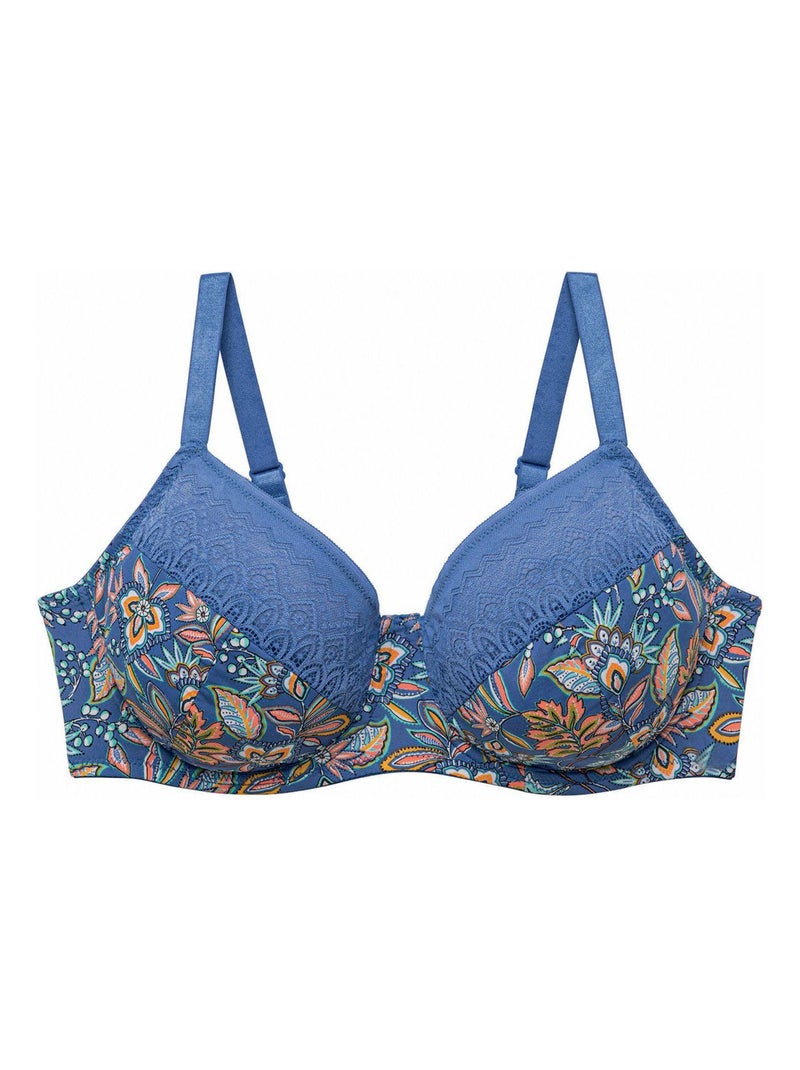 Soutien-gorge à armatures GAZETTE - Pomm'Poire Bleu - Kiabi