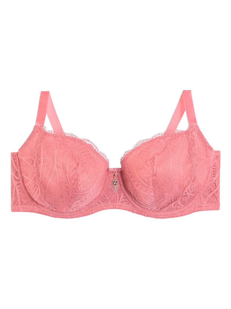 Soutien-gorge à armatures grand maintien ABEILLE - Pomm'Poire Rose - Kiabi