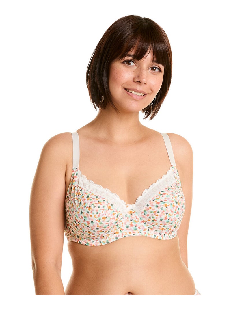 Soutien-gorge à armatures grand maintien DANSEUSE - Pomm'Poire Multicolore - Kiabi