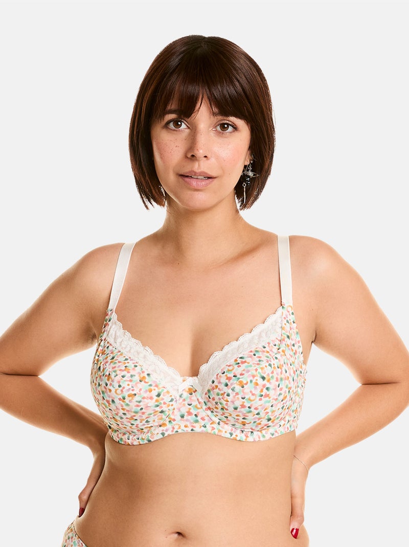 Soutien-gorge à armatures grand maintien DANSEUSE - Pomm'Poire Multicolore - Kiabi