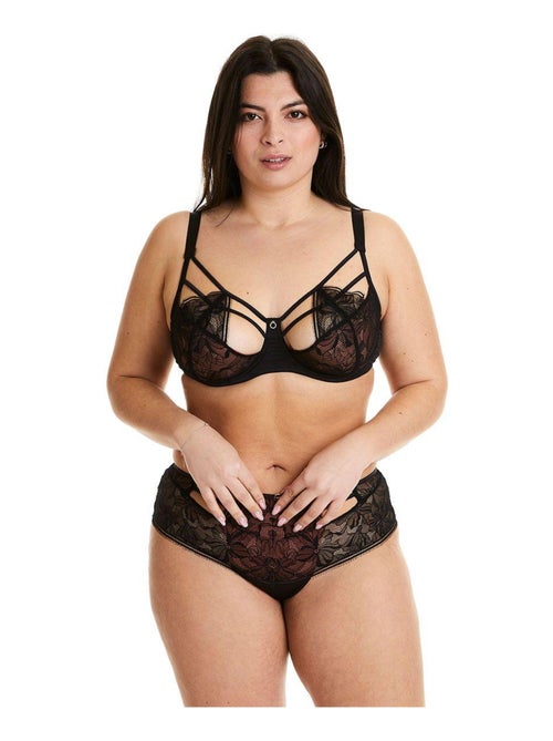 Soutien-gorge à armatures grand maintien DEDALE - Pomm'Poire - Kiabi Soutien-gorge à armatures grand maintien DEDALE - Pomm'Poire - Kiabi