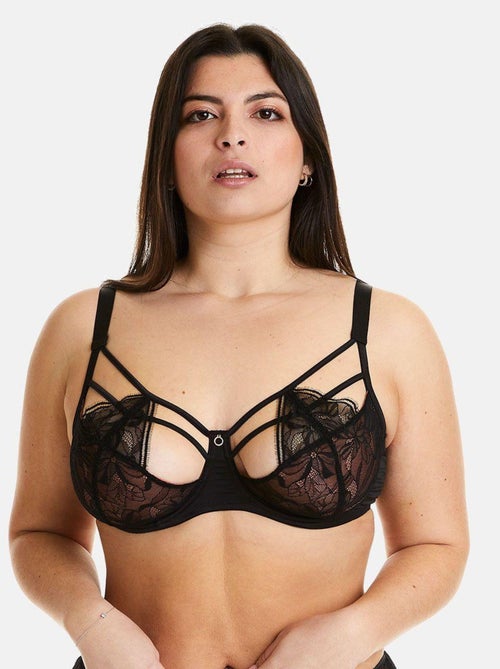 Soutien-gorge à armatures grand maintien DEDALE - Pomm'Poire - Kiabi Soutien-gorge à armatures grand maintien DEDALE - Pomm'Poire - Kiabi