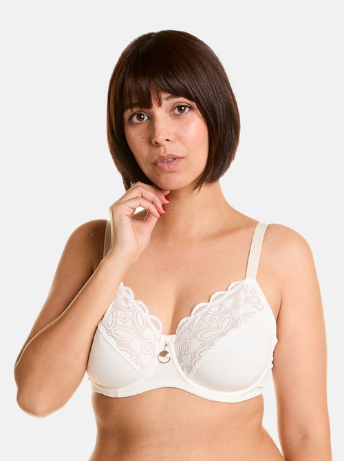 Soutien-gorge à armatures grand maintien EDITO - Pomm'Poire - Kiabi Soutien-gorge à armatures grand maintien EDITO - Pomm'Poire - Kiabi