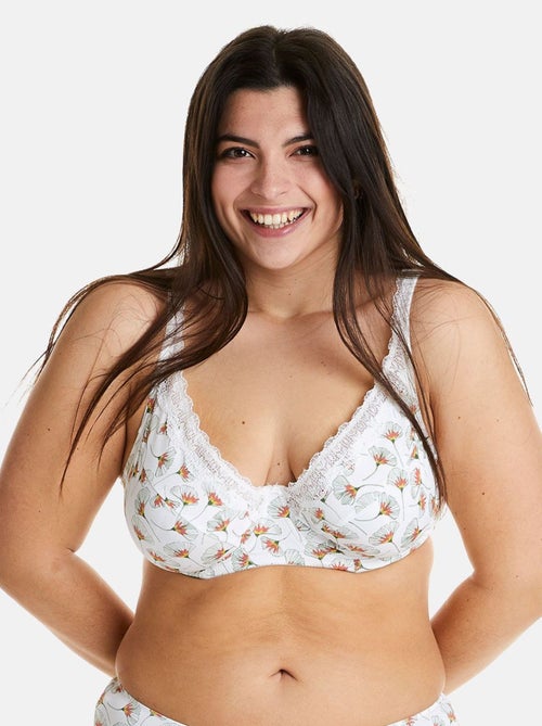 Soutien-gorge à armatures grand maintien EGLANTINE - Pomm'Poire - Kiabi