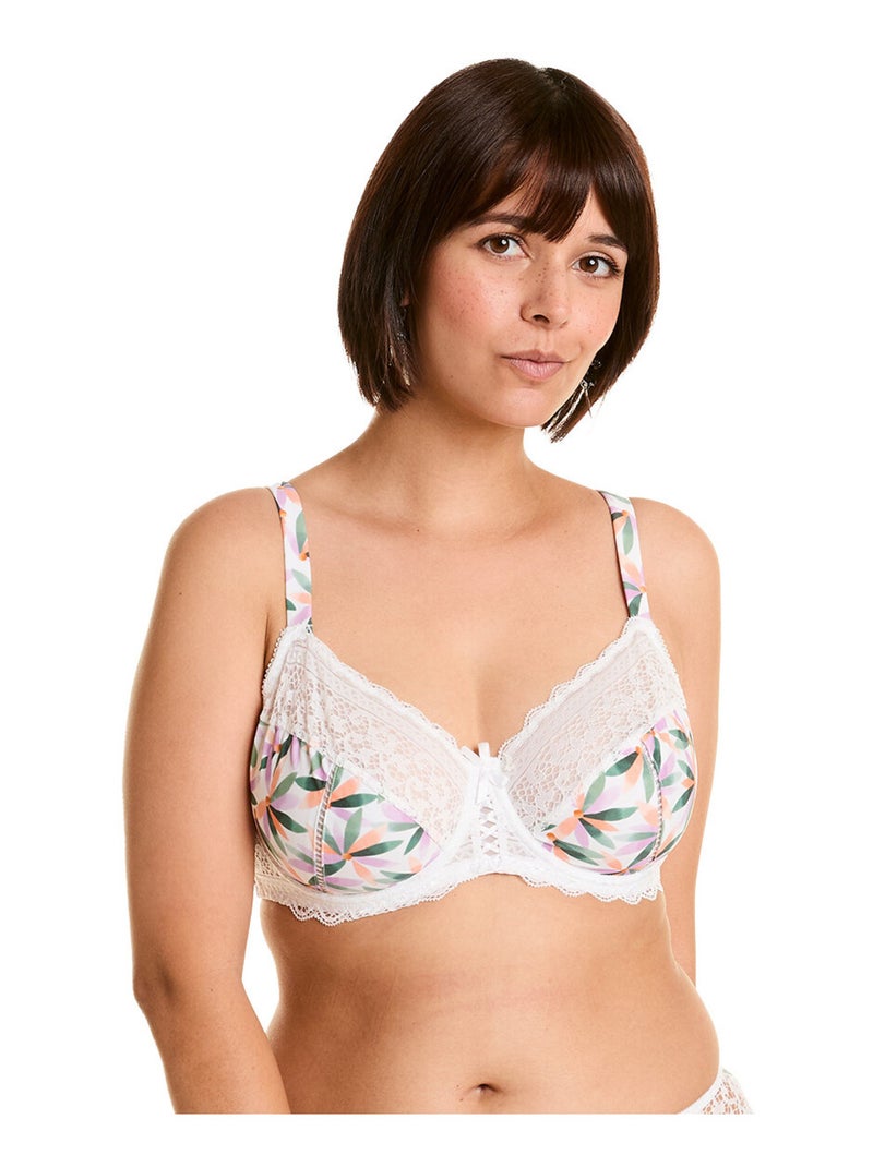 Soutien-gorge à armatures grand maintien ELLA - Pomm'Poire Multicolore - Kiabi