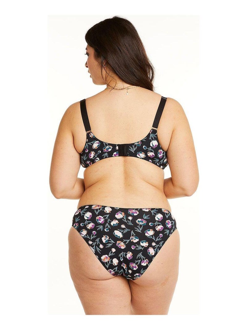 Soutien-gorge à armatures grand maintien IMPERIALE - Pomm'Poire Noir - Kiabi