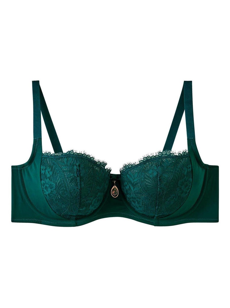 Soutien-gorge à armatures grand maintien IMPERIALE - Pomm'Poire Vert - Kiabi
