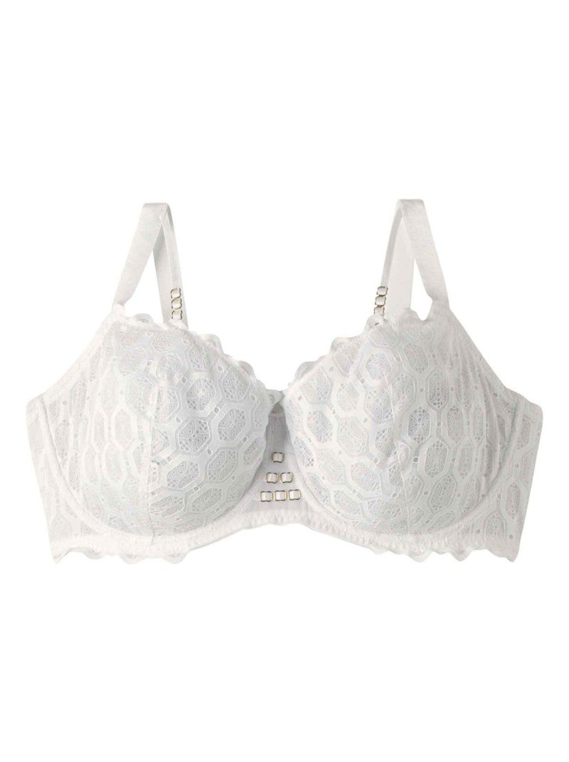Soutien-gorge à armatures grand maintien IMPREVISIBLE - Pomm'Poire Blanc - Kiabi