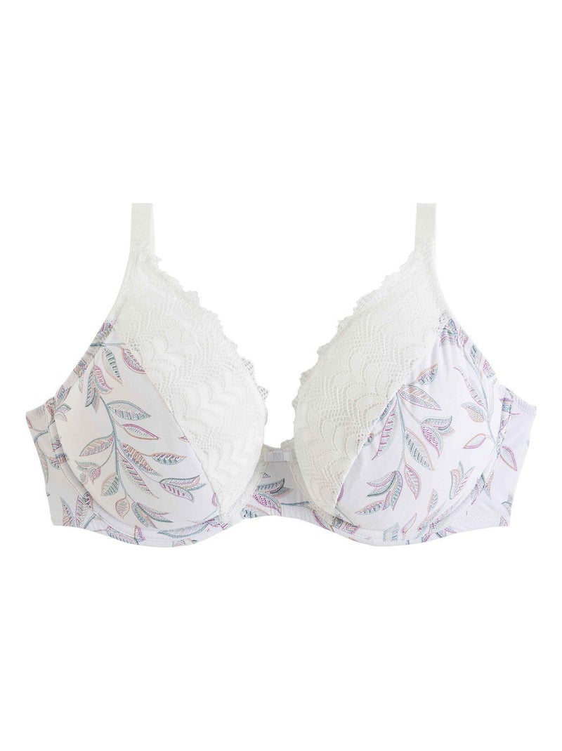 Soutien-gorge à armatures grand maintien INDEX - Pomm'Poire Blanc - Kiabi