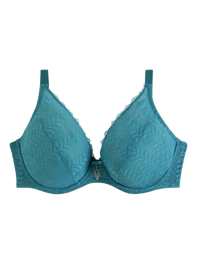 Soutien-gorge à armatures grand maintien INDEX - Pomm'Poire Bleu - Kiabi