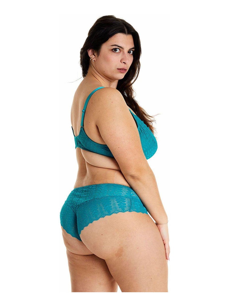 Soutien-gorge à armatures grand maintien INDEX - Pomm'Poire Bleu - Kiabi