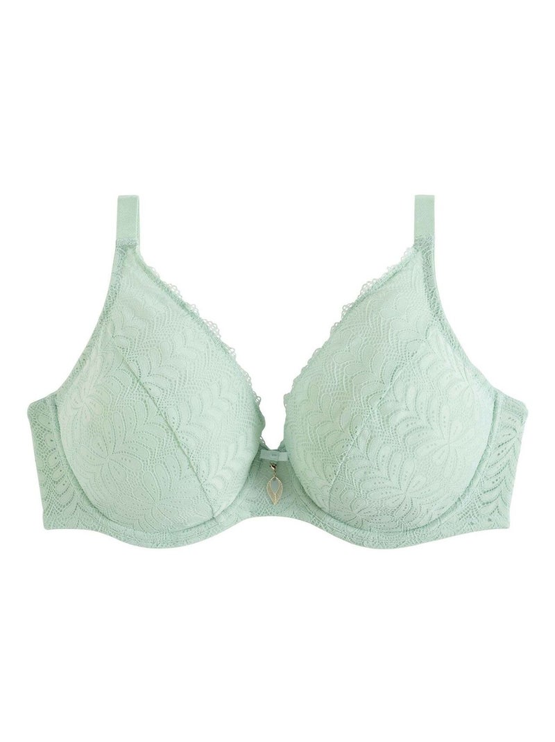 Soutien-gorge à armatures grand maintien INUIT - Pomm'Poire Vert - Kiabi
