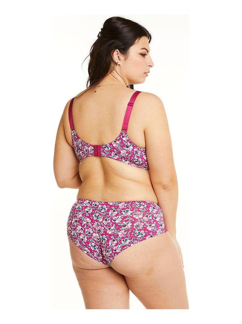 Soutien-gorge à armatures grand maintien PAIX - Pomm'Poire Rose - Kiabi
