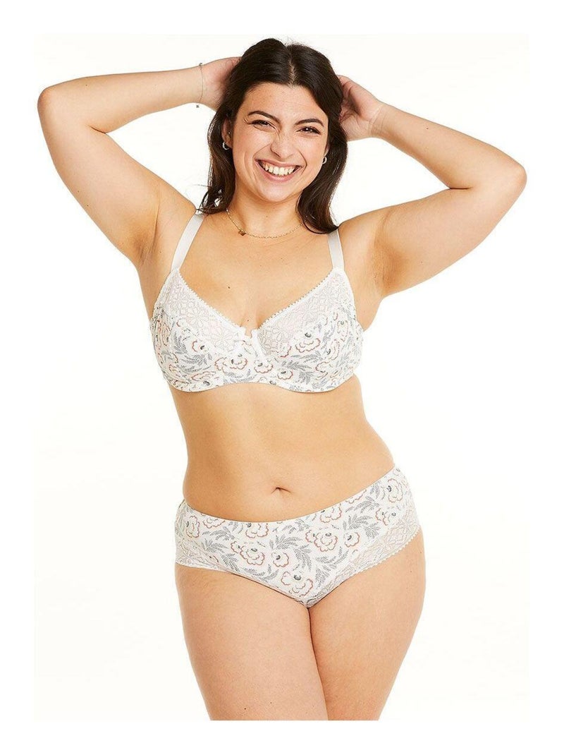 Soutien-gorge à armatures grand maintien PALANQUIN - Pomm'Poire Multicolore - Kiabi