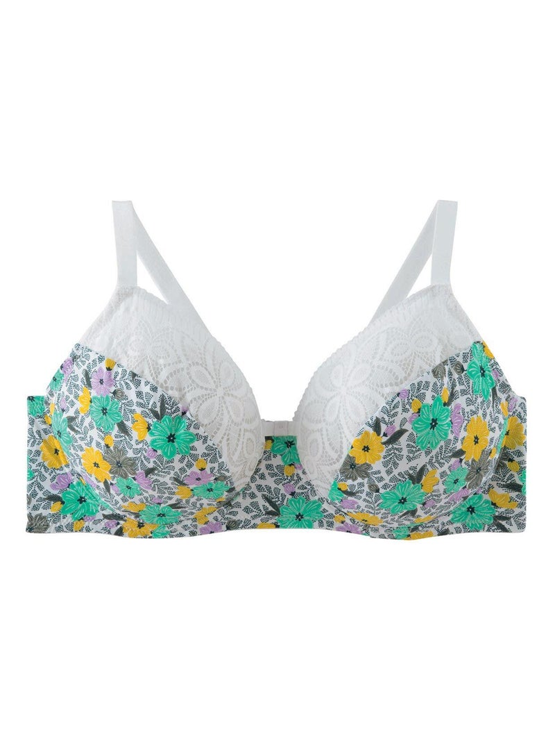 Soutien-gorge à armatures grand maintien ROULOTTE - Pomm'Poire Multicolore - Kiabi
