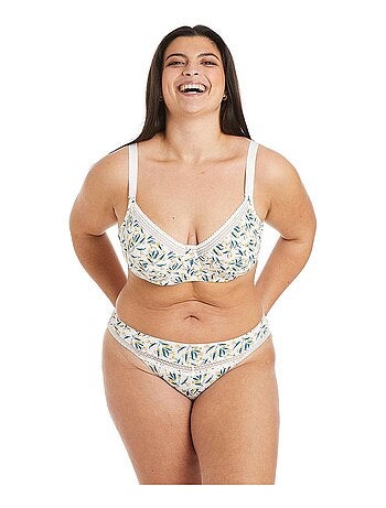 Soutien-gorge à armatures grand maintien RUCHE - Pomm'Poire