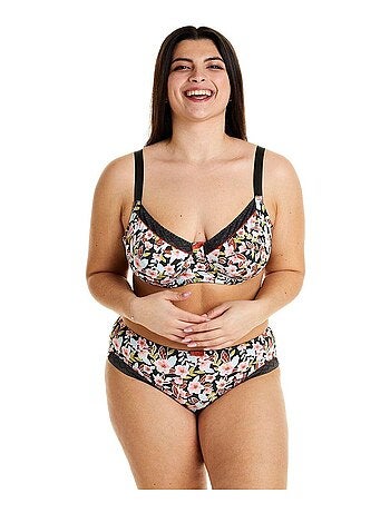 Soutien-gorge à armatures grand maintien SEVENTIES - Pomm'Poire