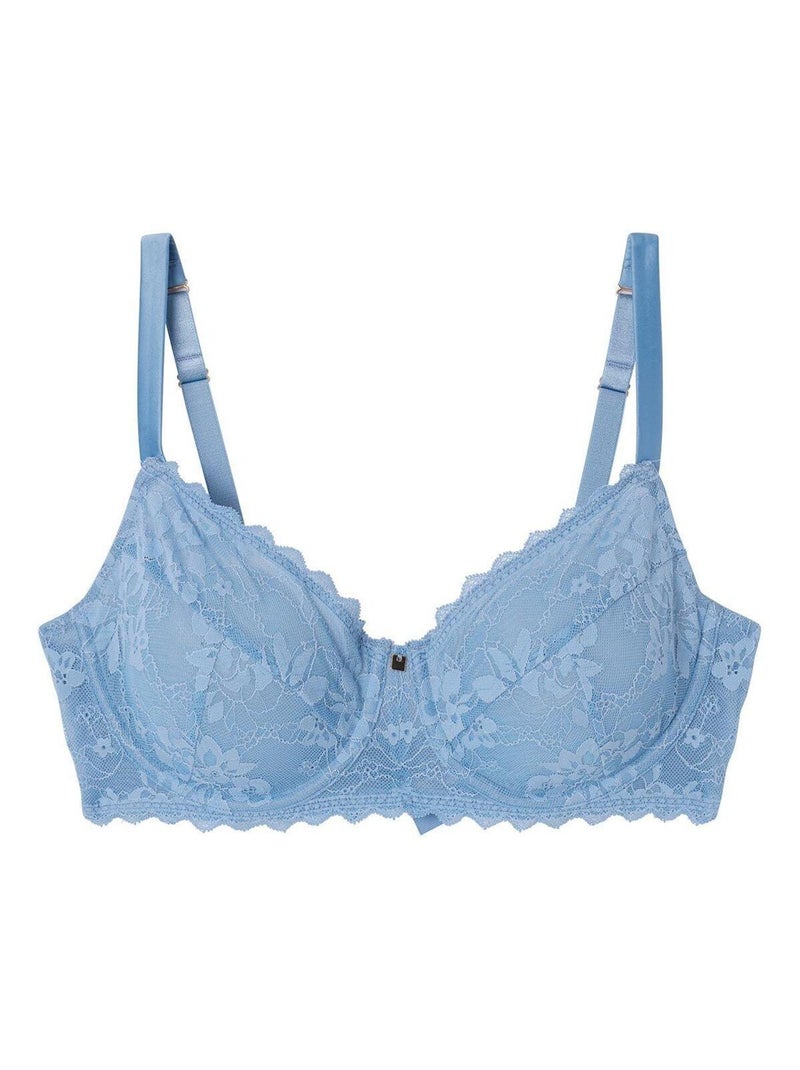 Soutien-gorge à armatures grand maintien SIWA - Camille Cerf & Pomm'Poire Bleu - Kiabi
